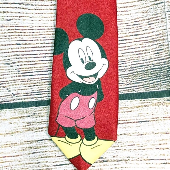 Disney Mickey Mouse red tie Size infant/toddler - Picture 4 of 4